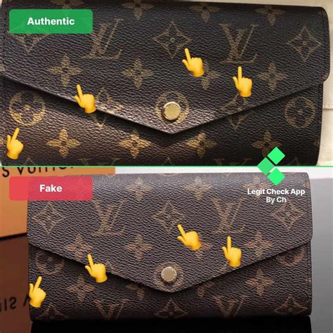 louis vuitton coin wallet fake vs real|original louis vuitton wallet.